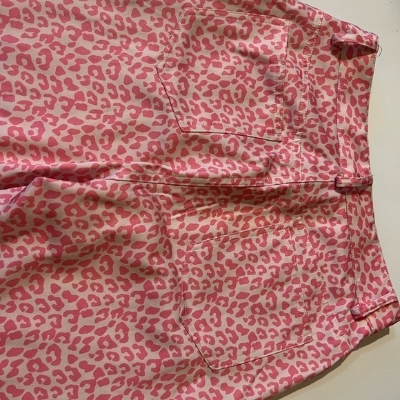 Princess Polly Ryllie Pink Cheetah Pants Size 4 - Picture 11 of 14